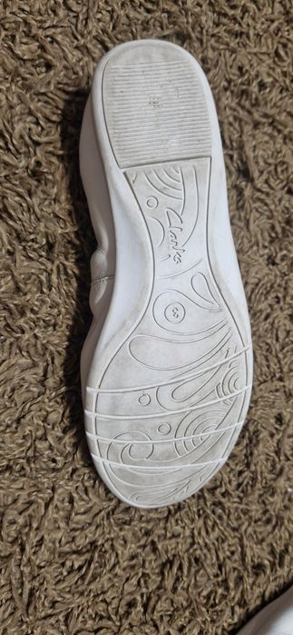 Clarks балетки, кожа натуральная