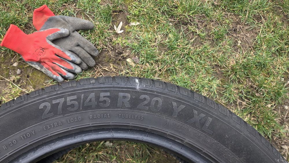 Vând 4  anvelope vara 275 45 20