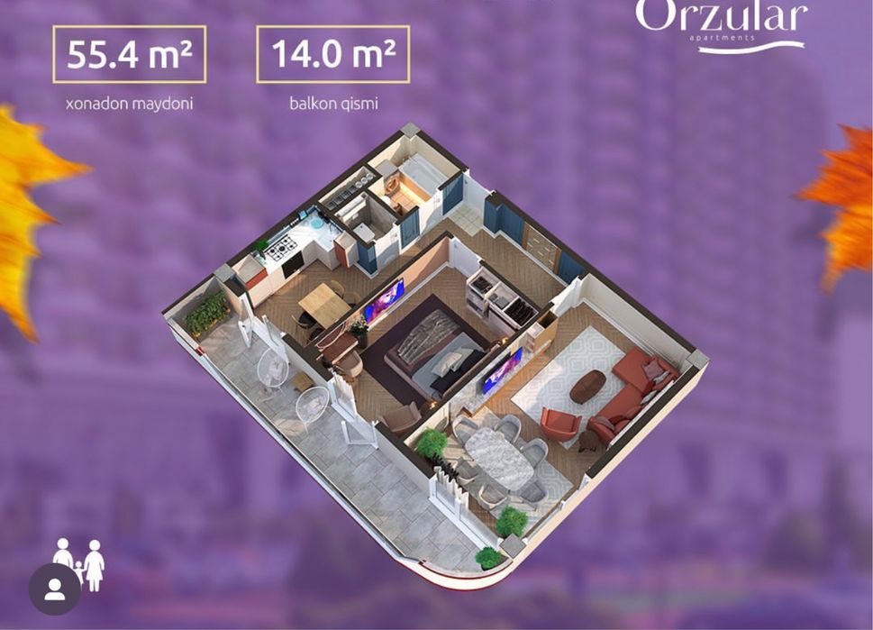 Хон сарой «Орзулар» ТЖМ Юнусобод 19 кв.