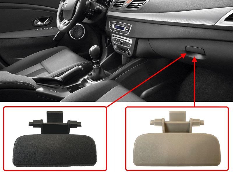 Дръжка за жабка на Renault Fluence  - Renault Megane 3