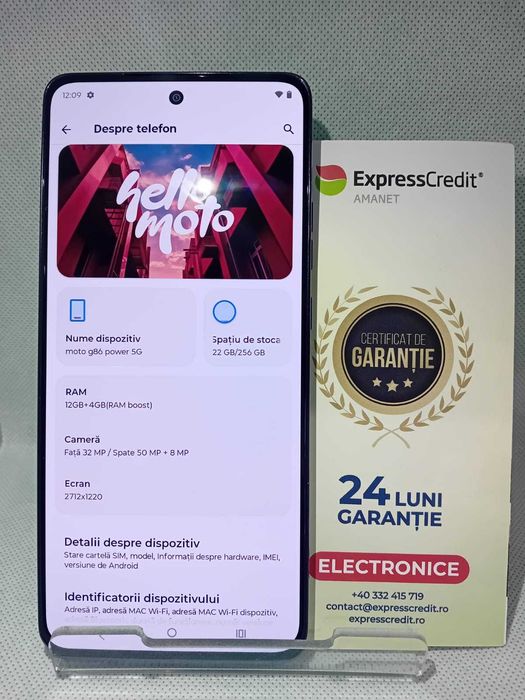 Motorola Moto G86 Power (Ag18 Tutora b.28003) Garantie 2 ani!