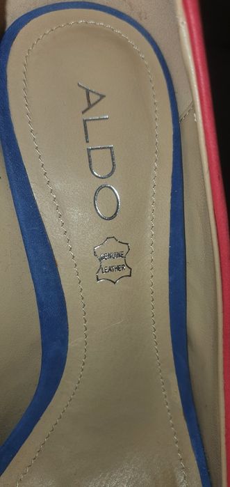 Pantofi Aldo din piele intoarsa