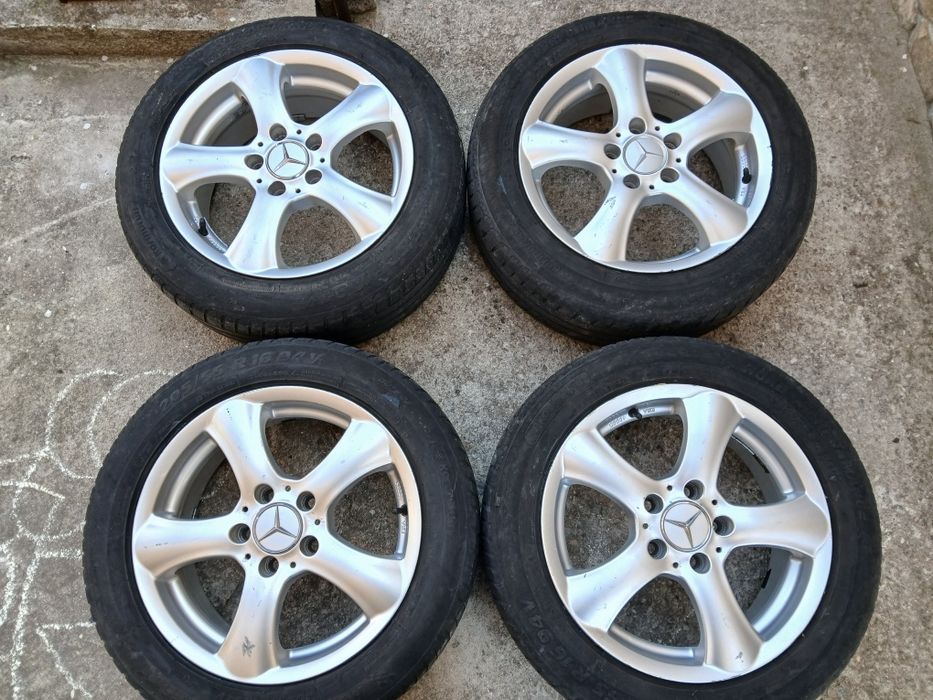Оригинални Алуминиеви джанти 16цола за Mercedes w211-E-class.w204.c-class.5 ×112.w245.B-class w169 A-class