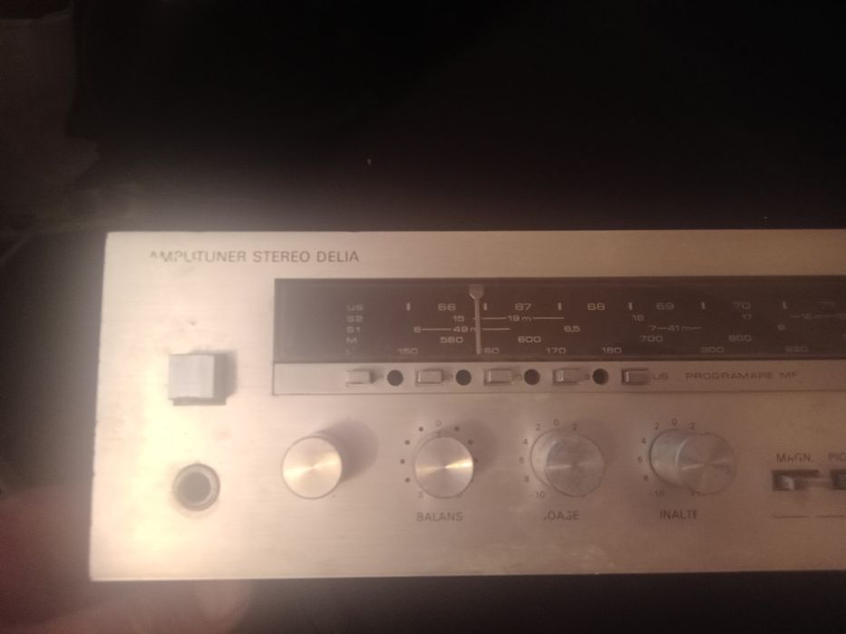 Amplituner Delia .Unitra.Targu Mures