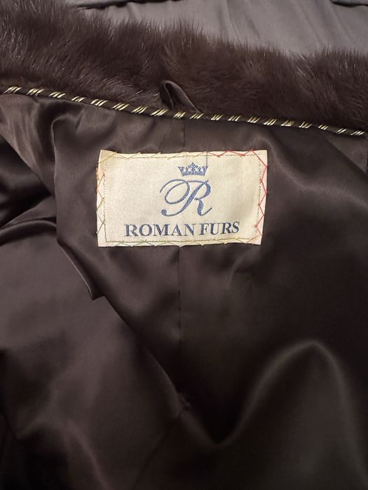 Дорогая норковая шуба