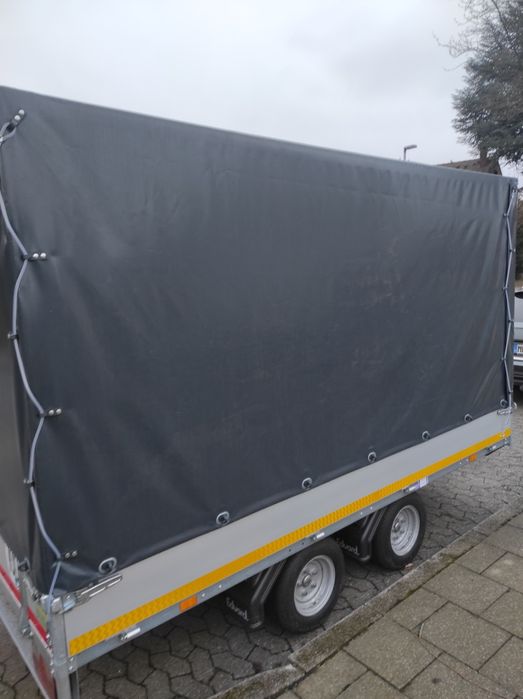 Двуосно Брезентово ремърке 2 тона