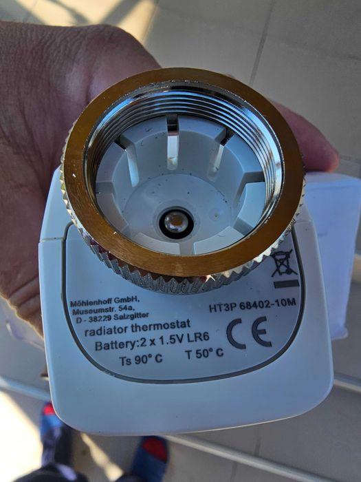 Cap termostatic electronic