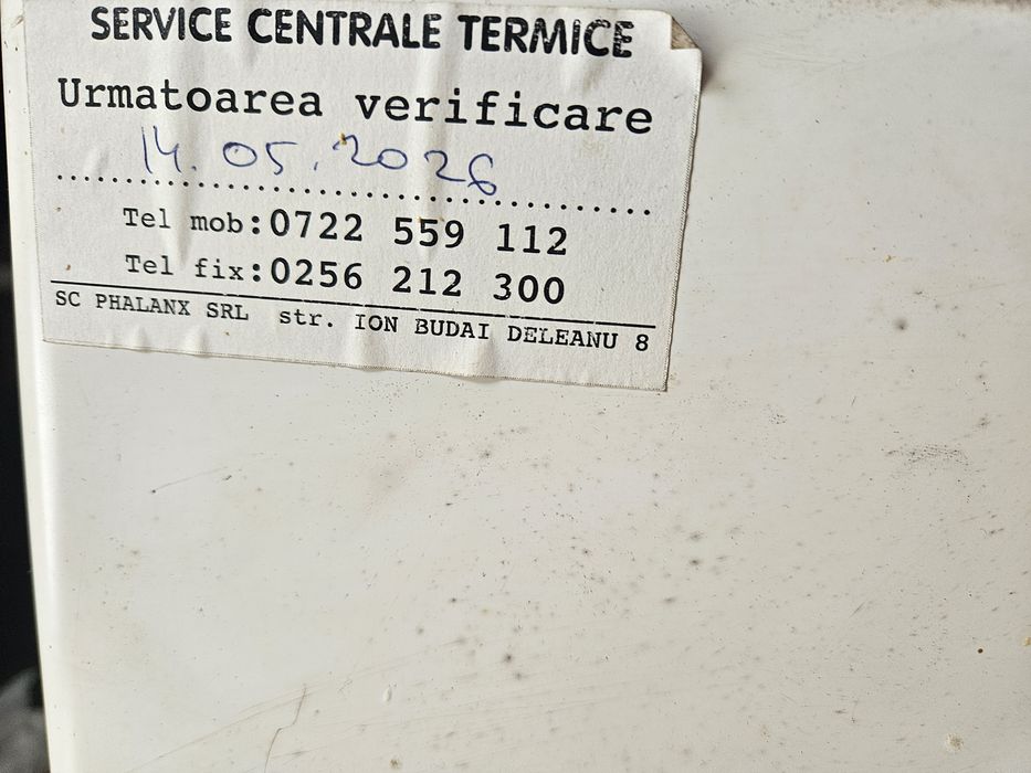 Centrală termică pe gaz Ariston