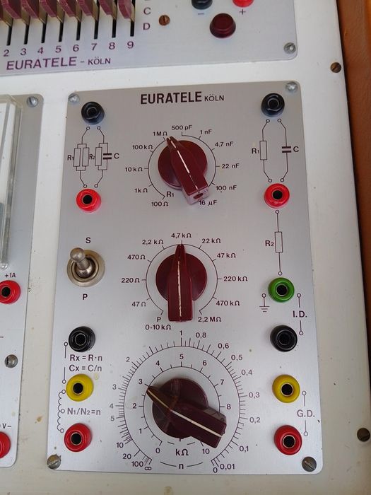 Ретро радио тестер Euratele Kőln