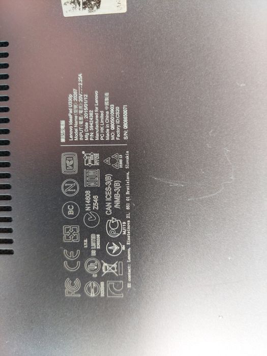 Laptop Lenovo ideapad i5