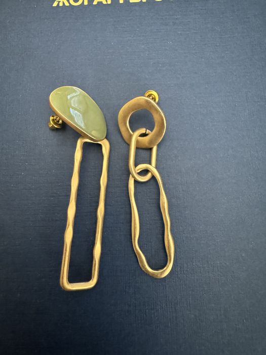 Серьги дизайнерские модные