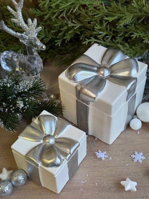 Коледни соеви свещи