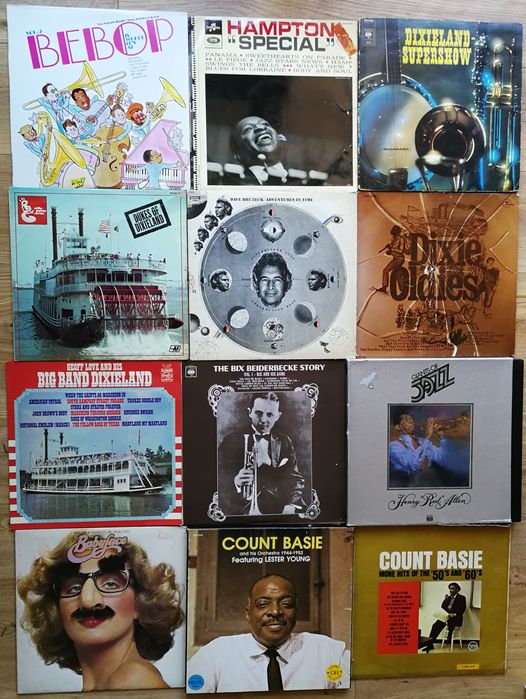 Vinil Louis Armstrong Nat King Cole  Count Basie Jazz & Blues vinyl
