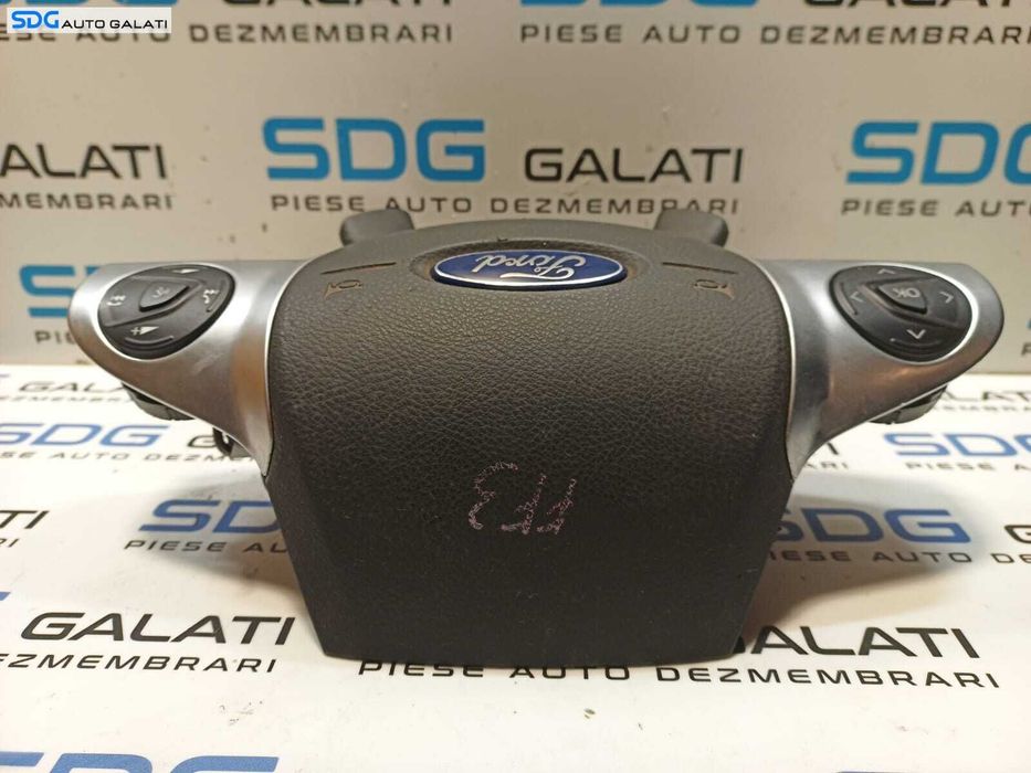 Airbag Volan Cu Comenzi Ford C-Max 2 2010 - 2018 Cod AM5T-14K147-AA AM5T-14K147-BA AM51-RO42B85-BEW [L0062]