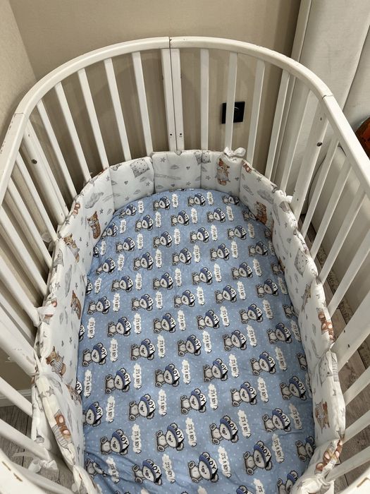 Манеж, 2 балаға жататын кроват