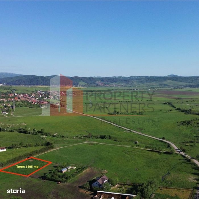 Teren intravilan 1.495 mp | Bran- Tohanu Nou | Vedere Bucegi | Deschid