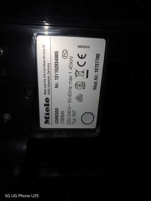 Miele кафемашина CM5300