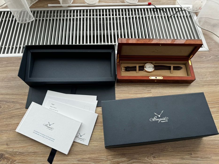 Breguet Classique 7147BR/12/9WU 40мм. Модель 2023 года.