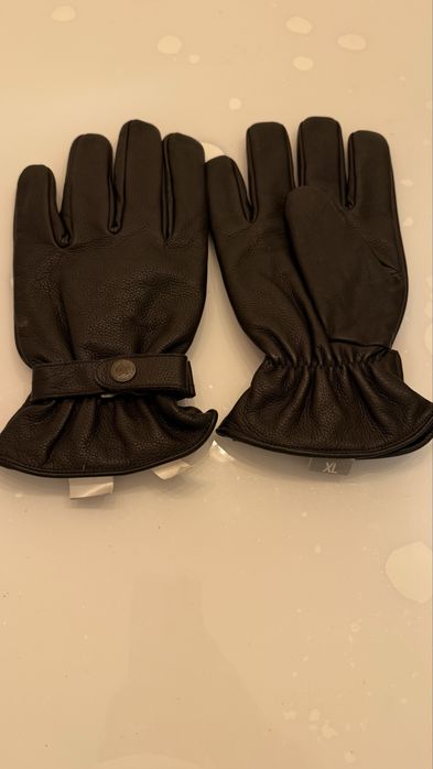 Vand manusi piele barbati maro XL ieftin