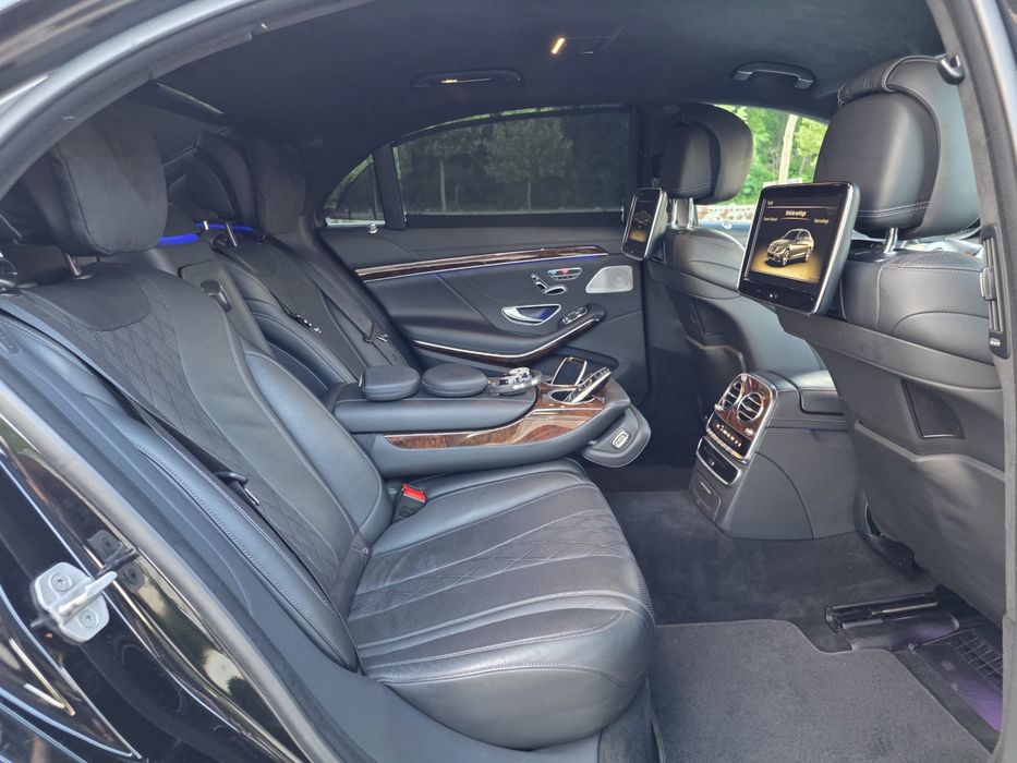 Mercedes s350 long proprietar impecabila estetic si tehnic ventilatie masaj tv/dvd soft close night vision