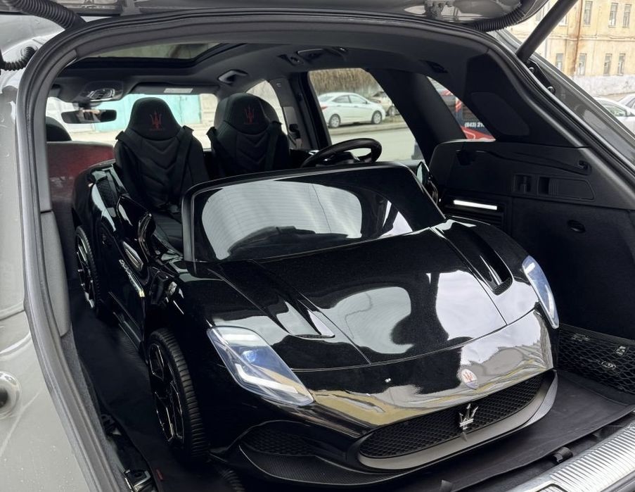 НИЗКАЯ ЦЕНА! Детская машина по лицензии Maserati 24w до 14лет|доставка