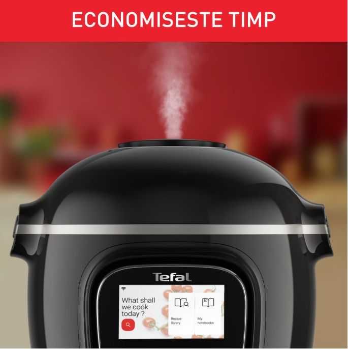 Multicooker inteligent sub presiune Tefal Cook4me Touch CY912831