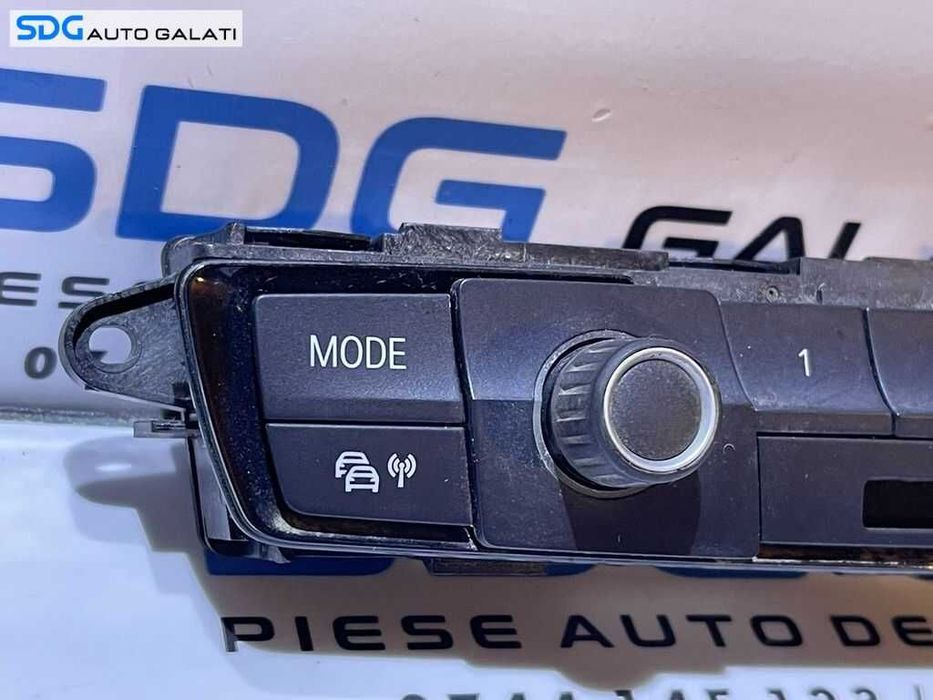 Panou Consola Comanda Buton Butoane Comenzi Unitate Radio CD Player BMW Seria 1 F20 F21 2010 - 2018 Cod E1062000 [AV0916]