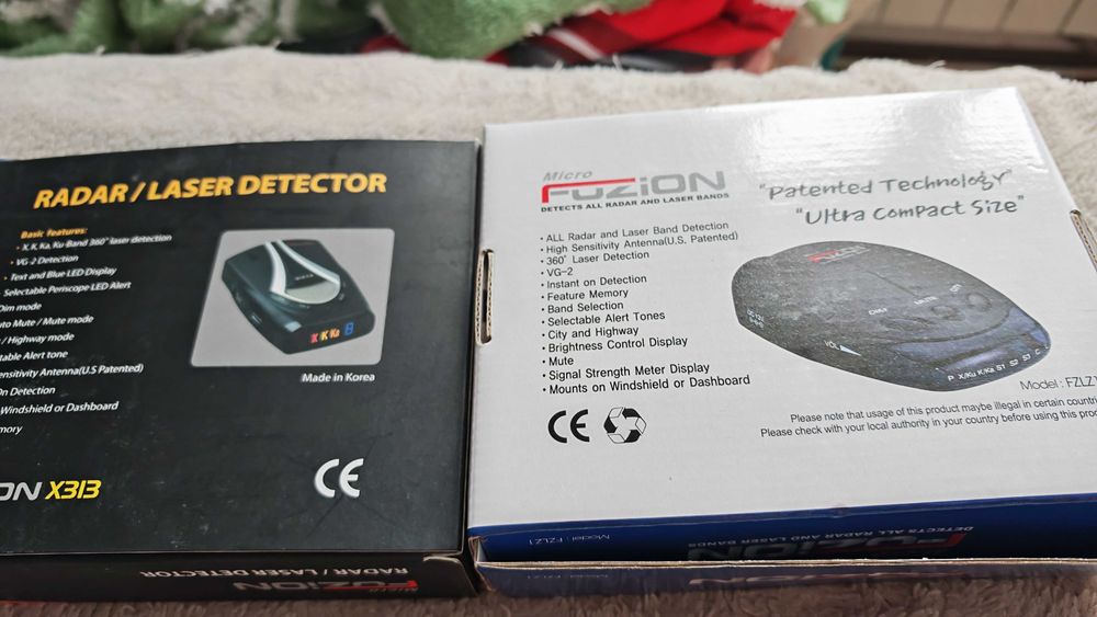 DETECTOAR Radar auto MICRO FUZION  la cutie - - FZLZ1