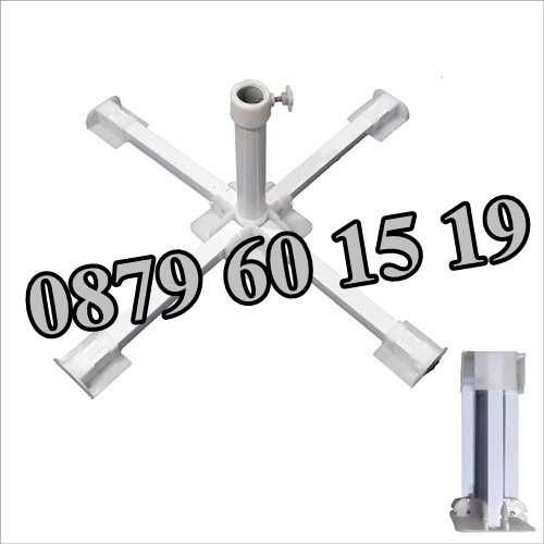 Градински чадъри, кръгъл и правоъгълен градински чадър с калъф