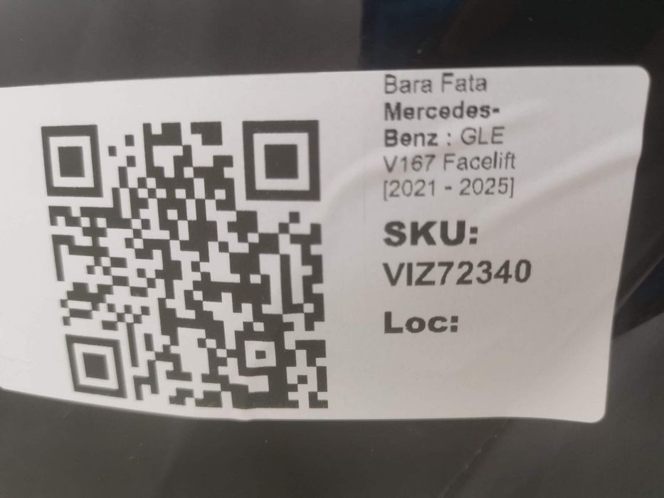 Bara Fata Mercedes-Benz  GLE V167 Facelift 2021 2022 2023 2024 2025 AM