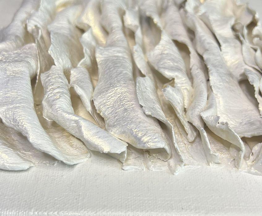 Интерьерная картина из глины