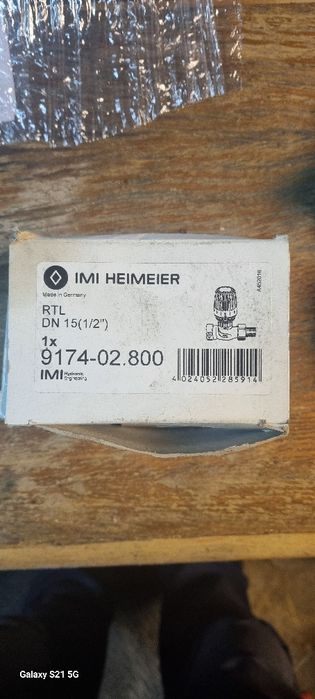 Robinet-limitator pentru încălzire in pardoseala