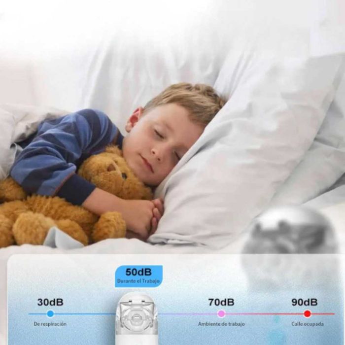 Ултразвуков mesh инхалатор ZH N3, тих и преносим, за деца и възрастни