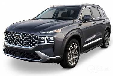 Порог площадка для Hyndai Santa Fe