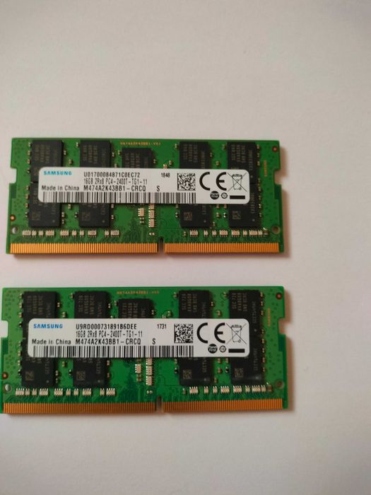 Продавам Рам Памет Samsung За Лаптоп, 16GB DDR4 SODIMM на 2400Mhz - Безплатна Доставка!