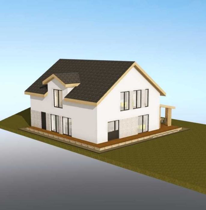Teren intravilan cu Autorizație de construire – 1500 m² – JUCU DE MIJ