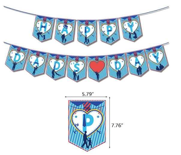 Парти комплект Super Dad за Ден на бащата, парти декорации