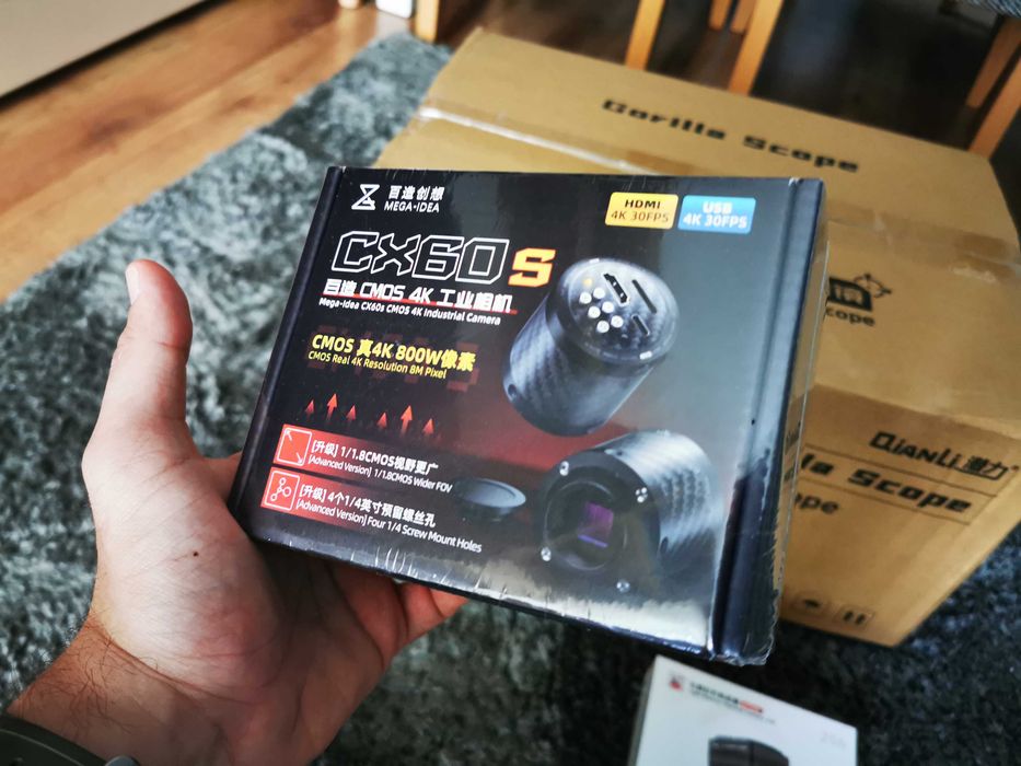 Microscop camera 4K TERMALA Qianli Gorilla 6558 reparatii gsm telefon