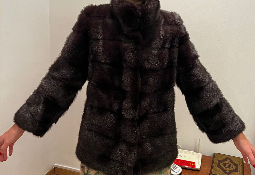 Норковая полушубка