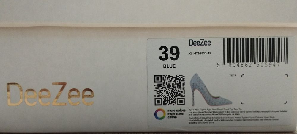 Дамски обувки DeeZee