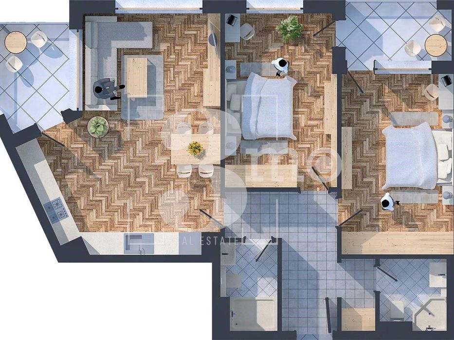 Продава се Тристаен апартамент в София, Дружба 2 - 111 кв.м за 2397 €/кв.м - Снимка #5