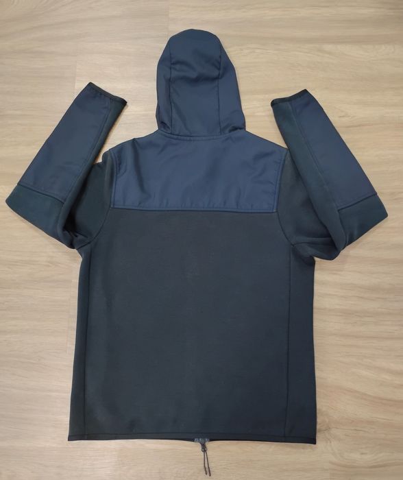 Nike Tech Sportswear Softshell Fleece Overlay Full-Zip Men's Jacket Black/Bleumarin