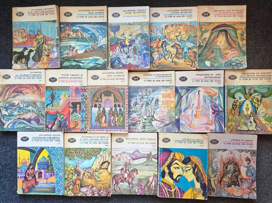 O MIE si UNA de NOPTI BPT - 16 volume (serie completa)