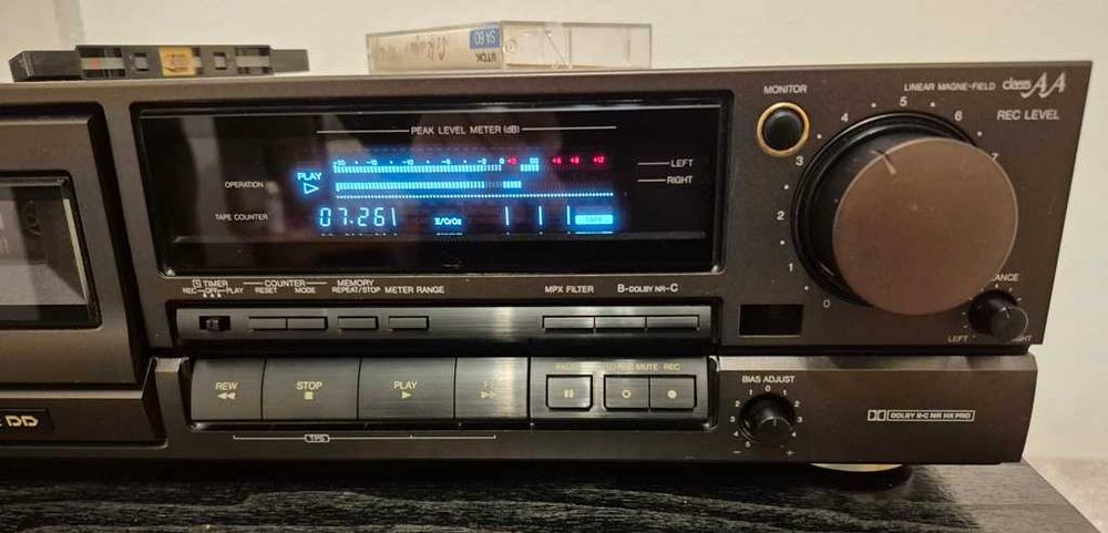 Casetofon Deck TECHNICS RS BX 626 impecabil... made in japan.