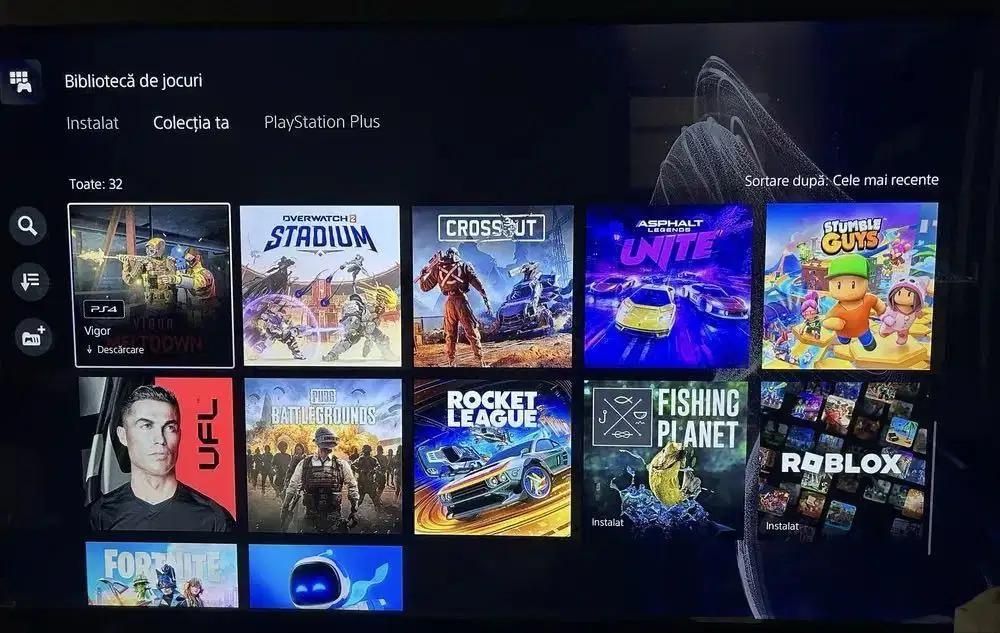 PS5 - PlayStation 5 Disk + 30 jocuri