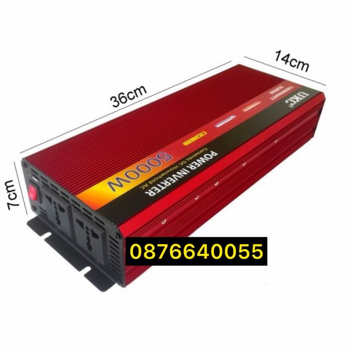 Инвертор на напрежение от 12V на 220V 5000W