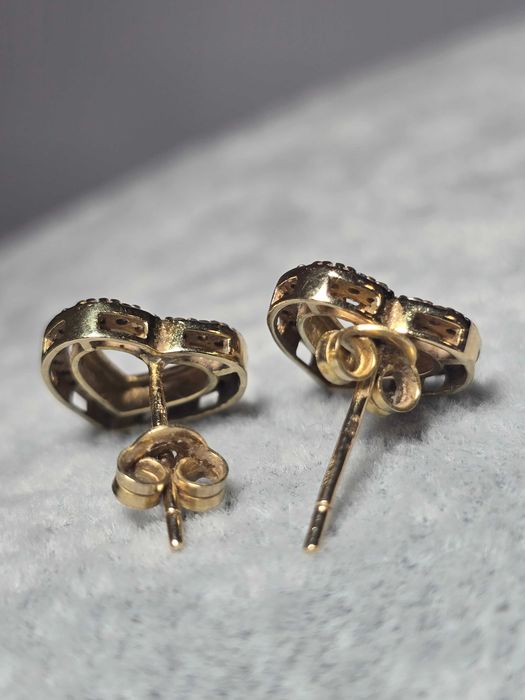 Cercei Damă Model Inimă din Aur 14K – Design Elegant și Romantic