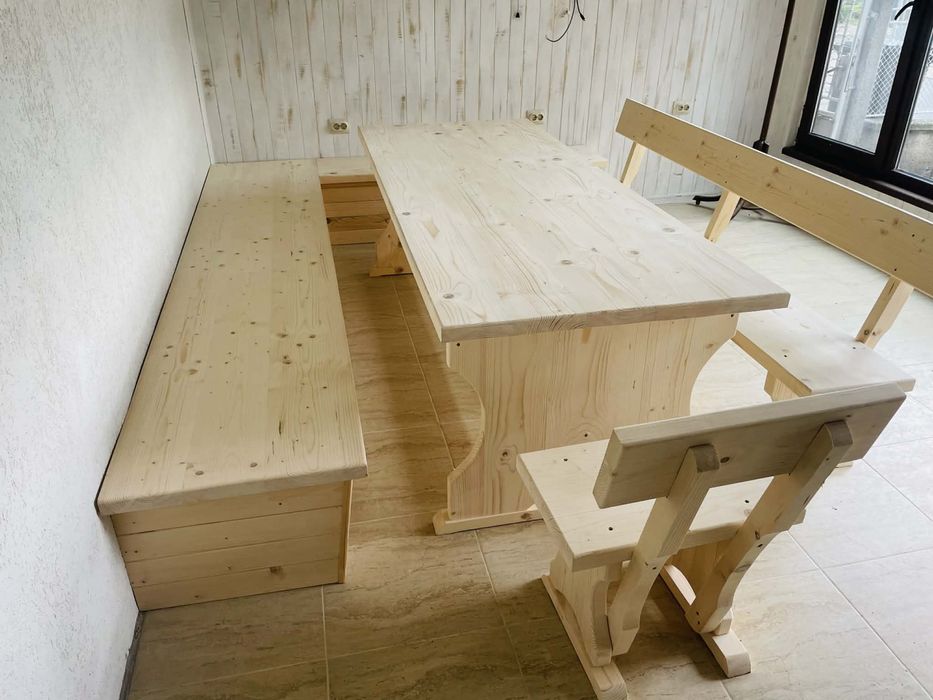 Баварски/Градински Маси и Пейки