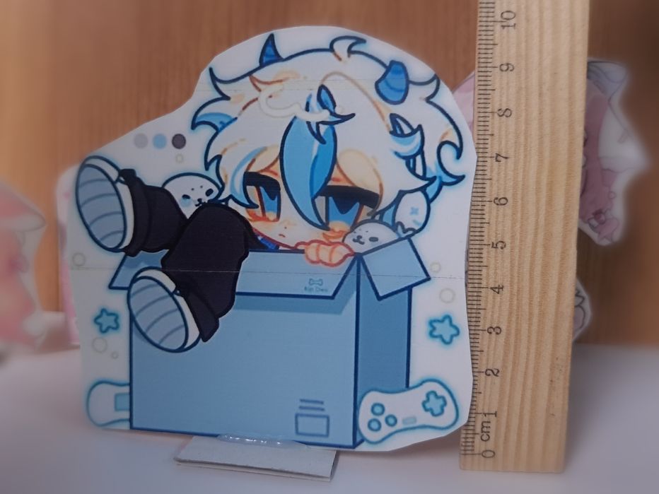 Самодельные мини-стенды (чиби-фигурки)
