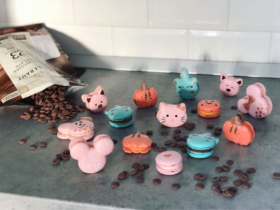 Macarons deliciosi din ingrediente naturale